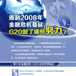 【G20系列圖解】遏制2008年金融危機蔓延 G20做了哪些努力？